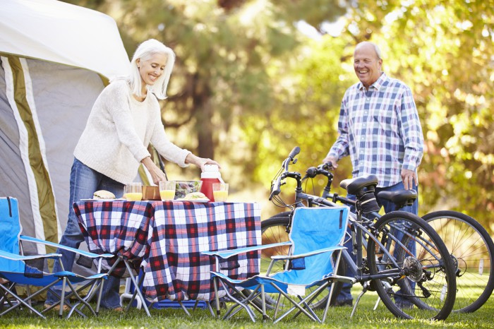 camping dans la nature